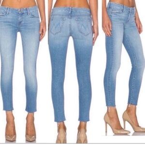 MOTHER The Looker Ankle Fray in Tourist Trap Size 28